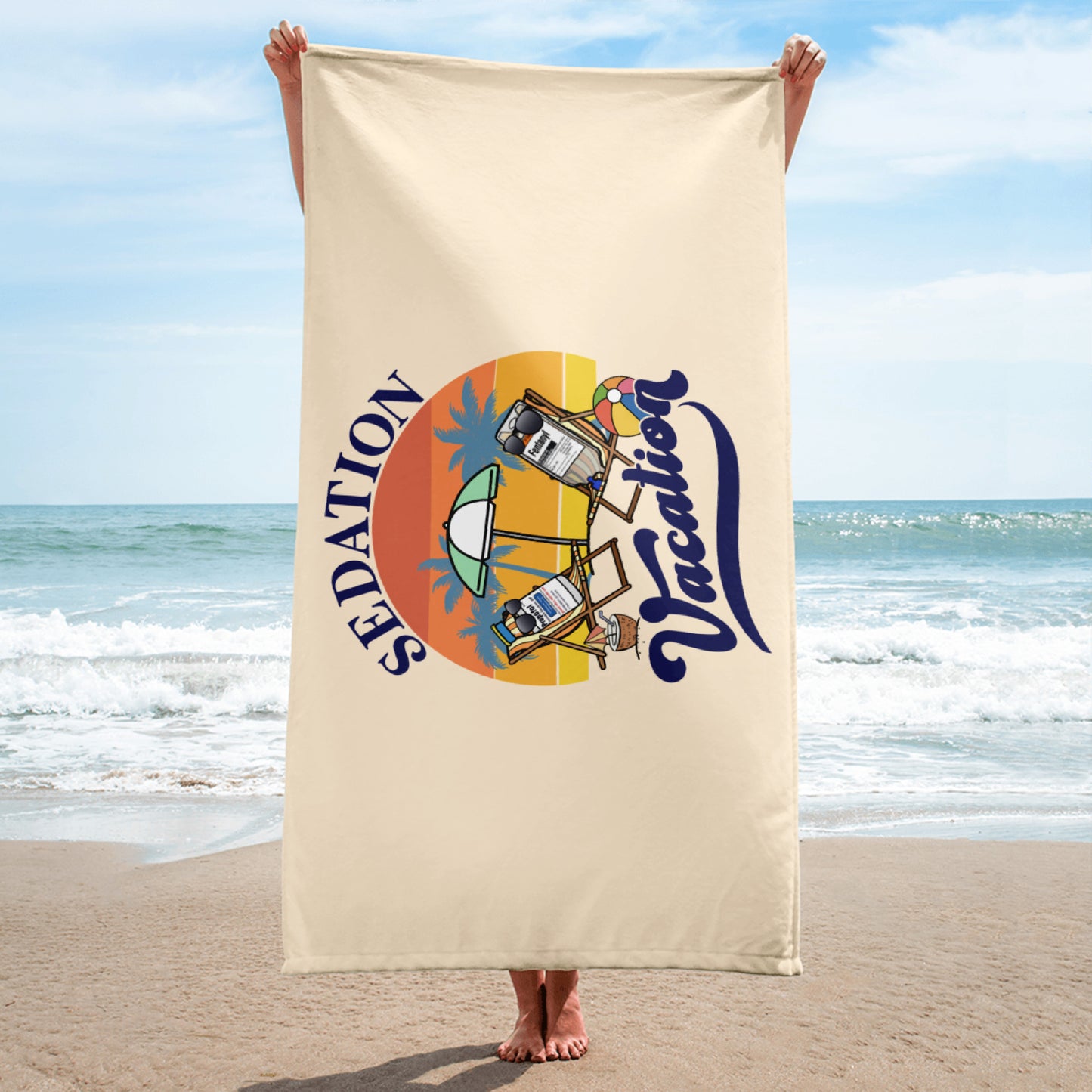 Sedation Vacation Towel