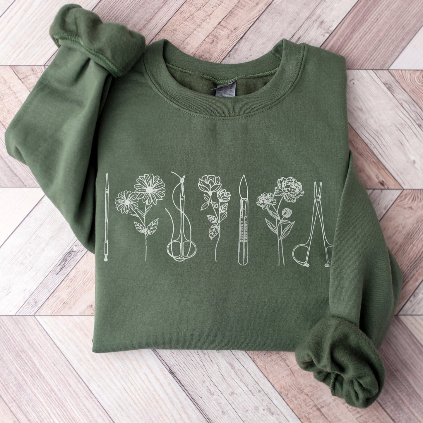 Minimalist Surgical Instruments Sweatshirt