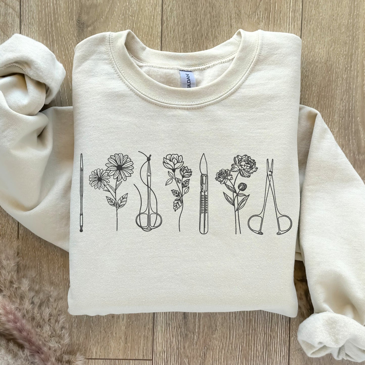 Minimalist Surgical Instruments Sweatshirt