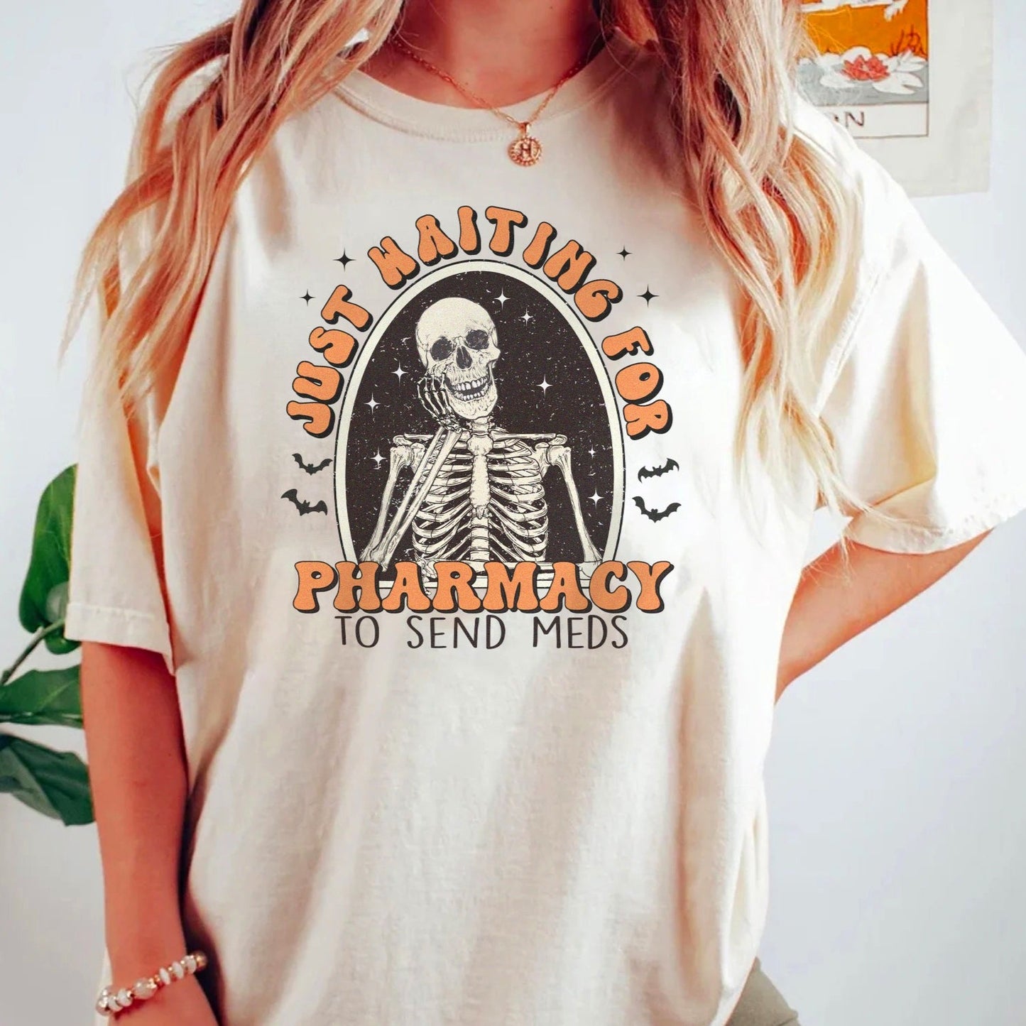 Waiting for Pharmacy Halloween T-Shirt