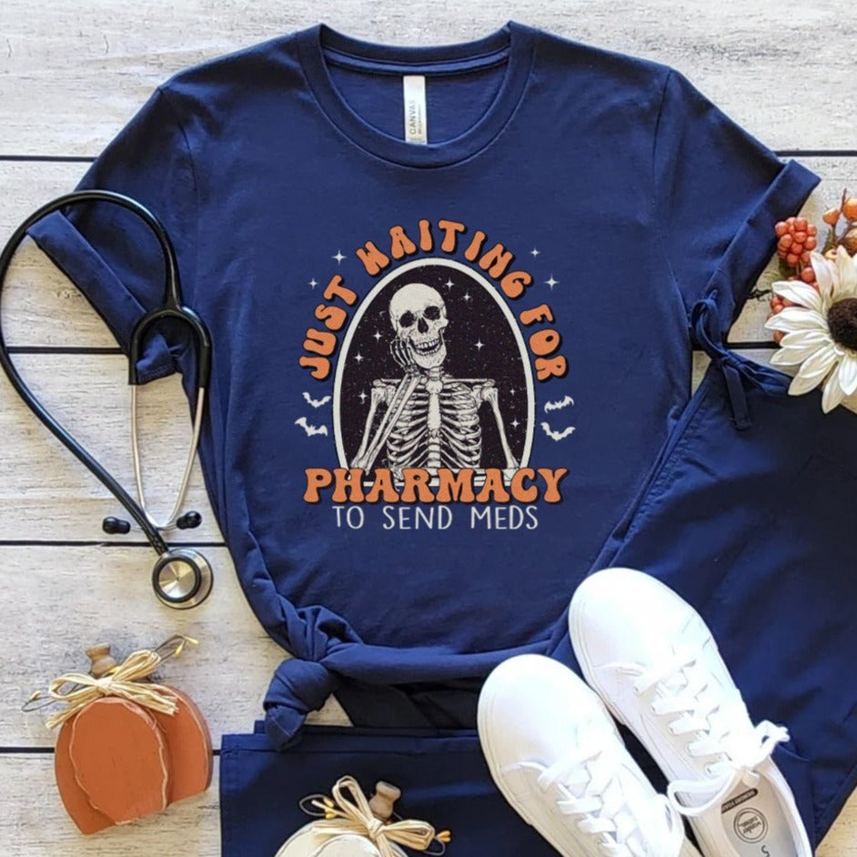 Waiting for Pharmacy Halloween T-Shirt