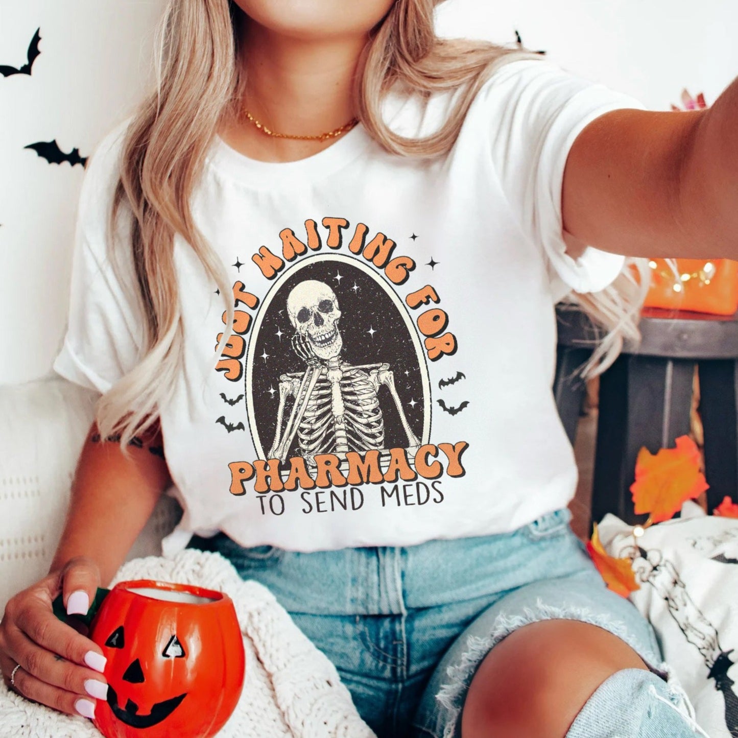Waiting for Pharmacy Halloween T-Shirt