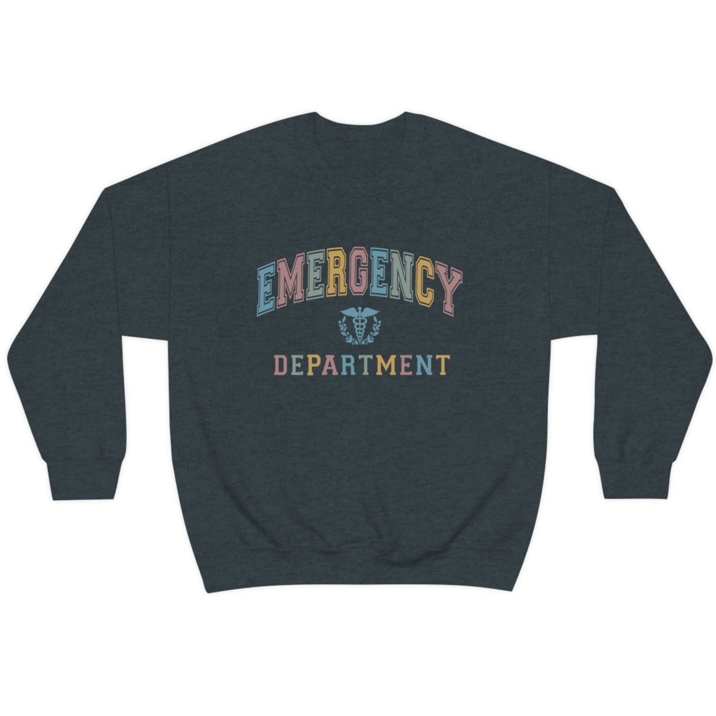 Colorful Varsity Emergency Department Sweatshirt