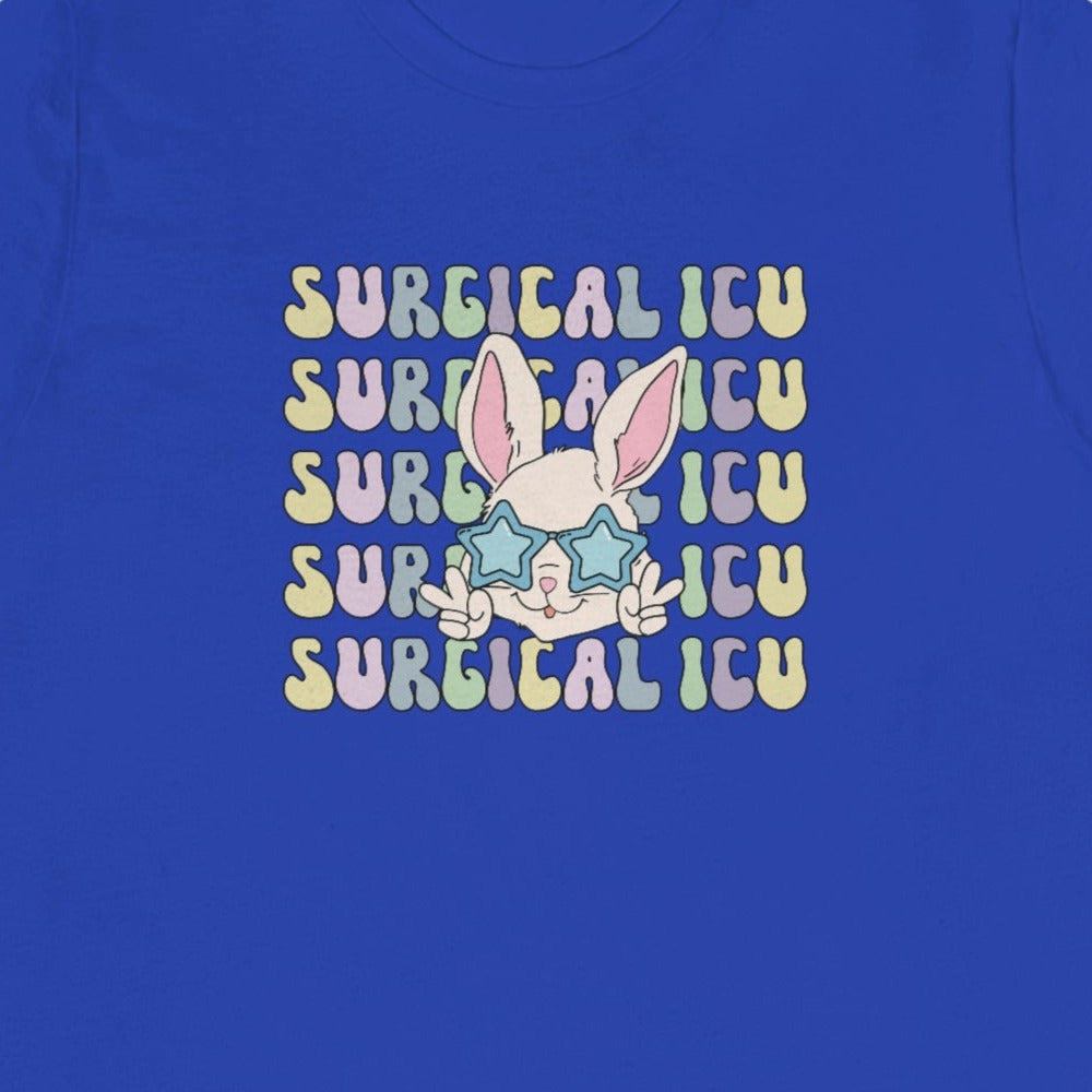 Retro Surgical ICU Easter Bunny T-Shirt