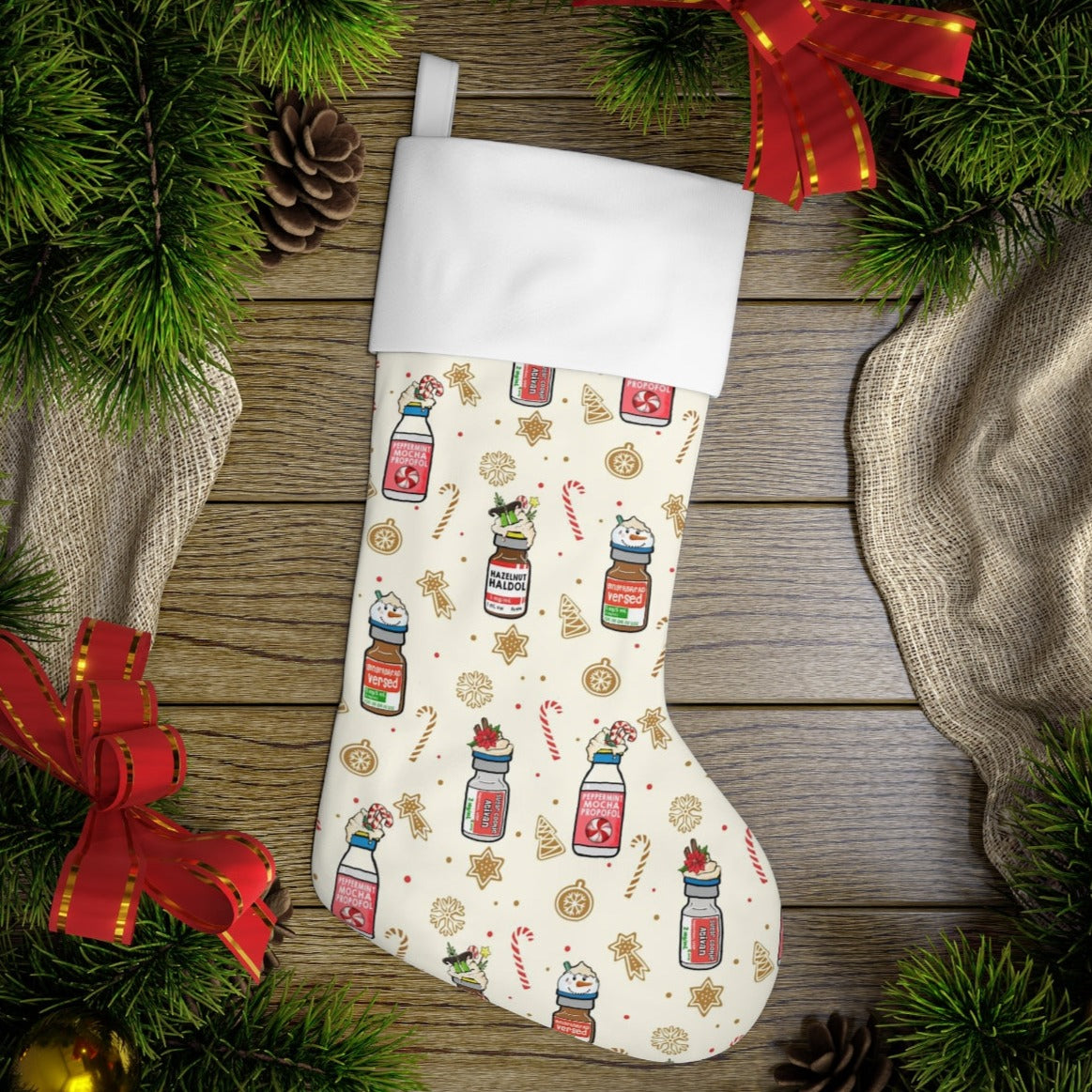 ICU Nurse Christmas Stocking