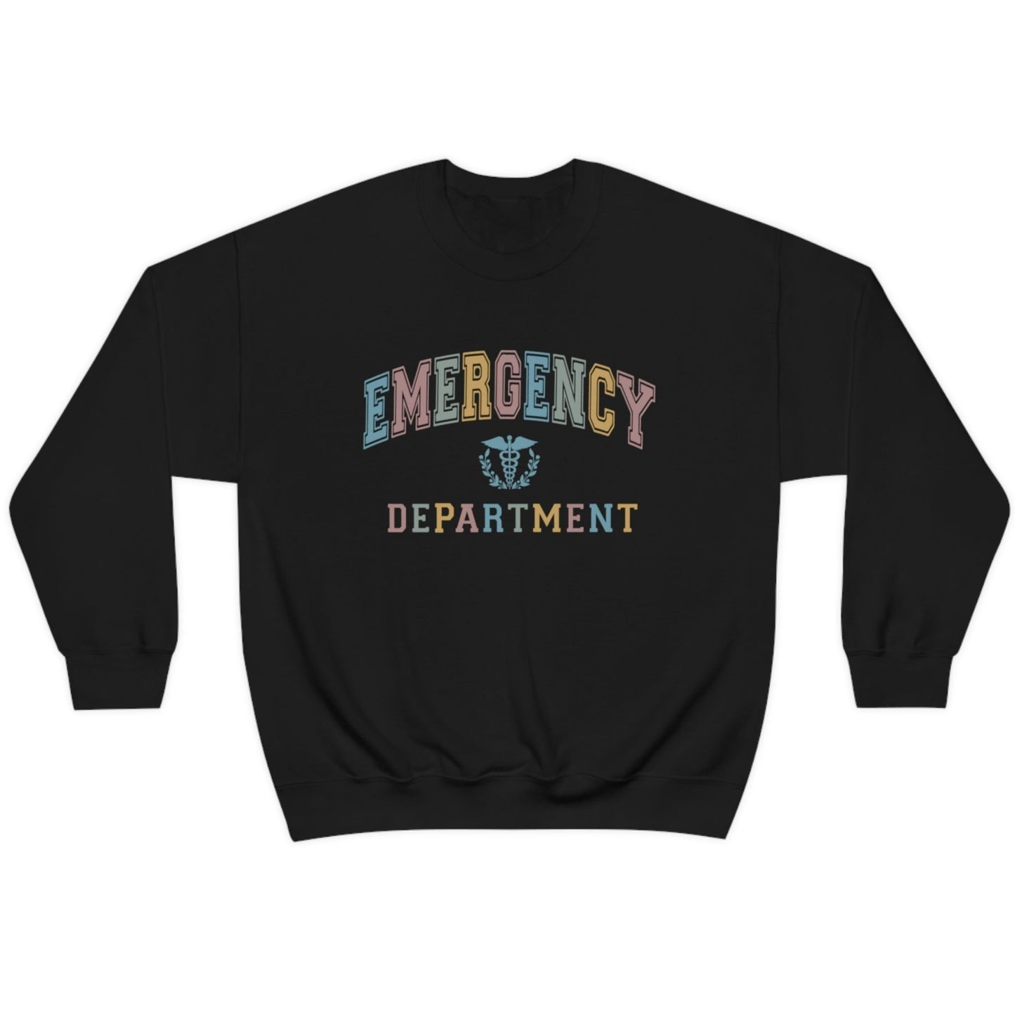 Colorful Varsity Emergency Department Sweatshirt