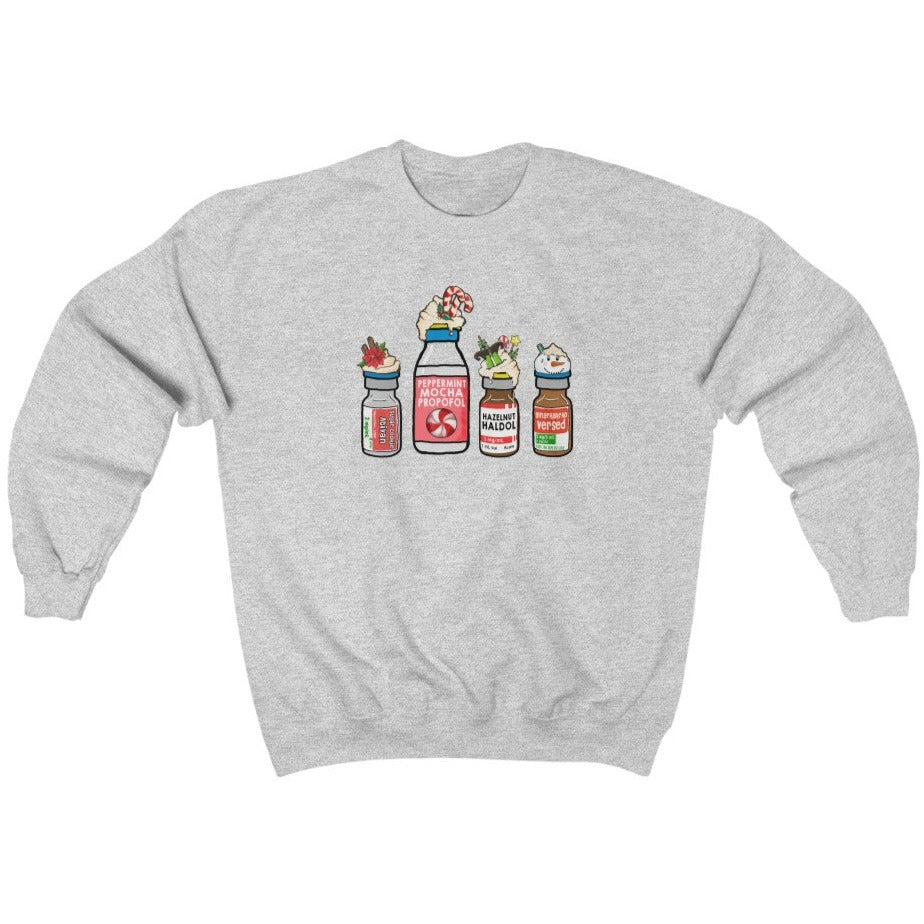 Peppermint Mocha Propofol Sweatshirt