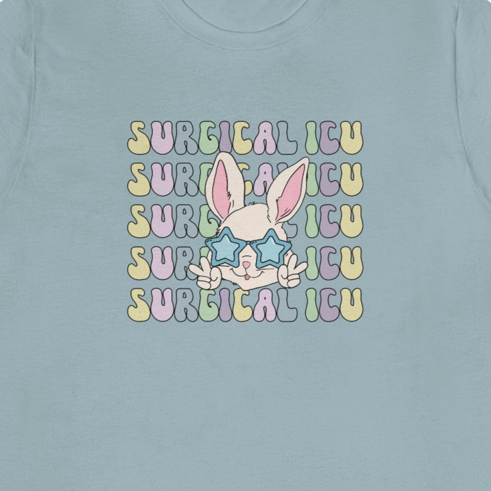 Retro Surgical ICU Easter Bunny T-Shirt