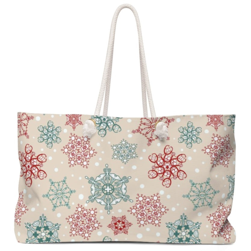 Medical Snowflake Weekender Bag