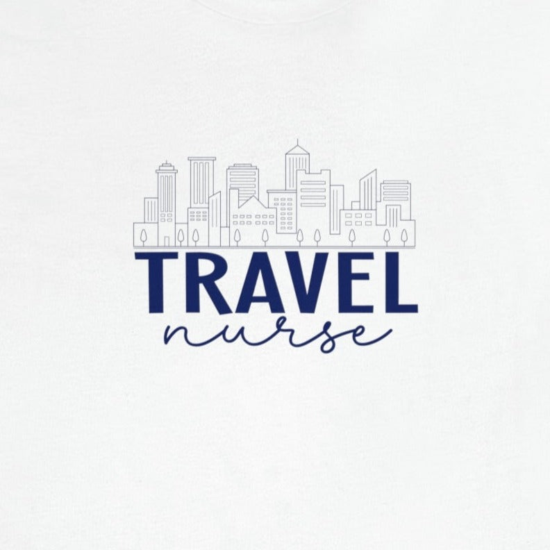 Travel Nurse Cityscape T-Shirt