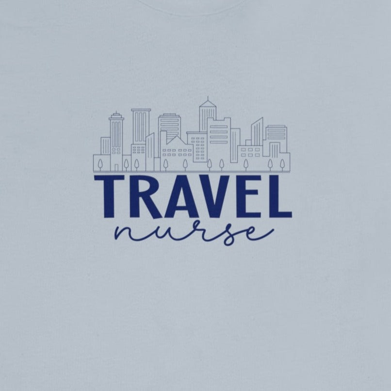 Travel Nurse Cityscape T-Shirt