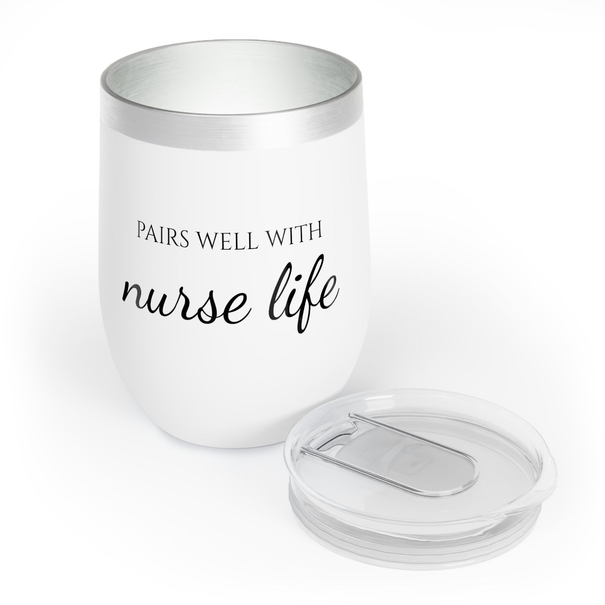 Nurse Life Insulated Wine Tumbler