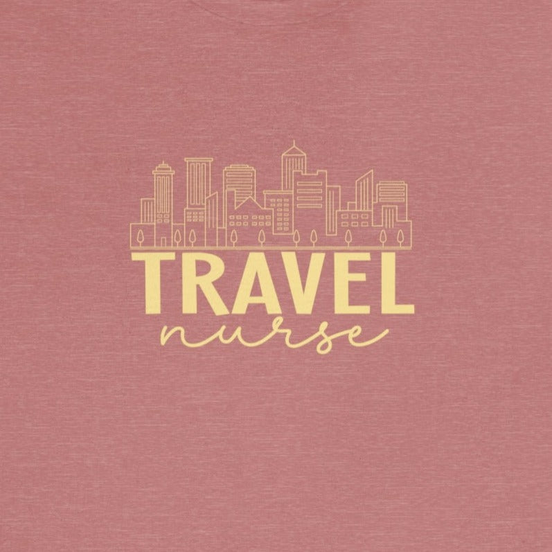 Travel Nurse Cityscape T-Shirt