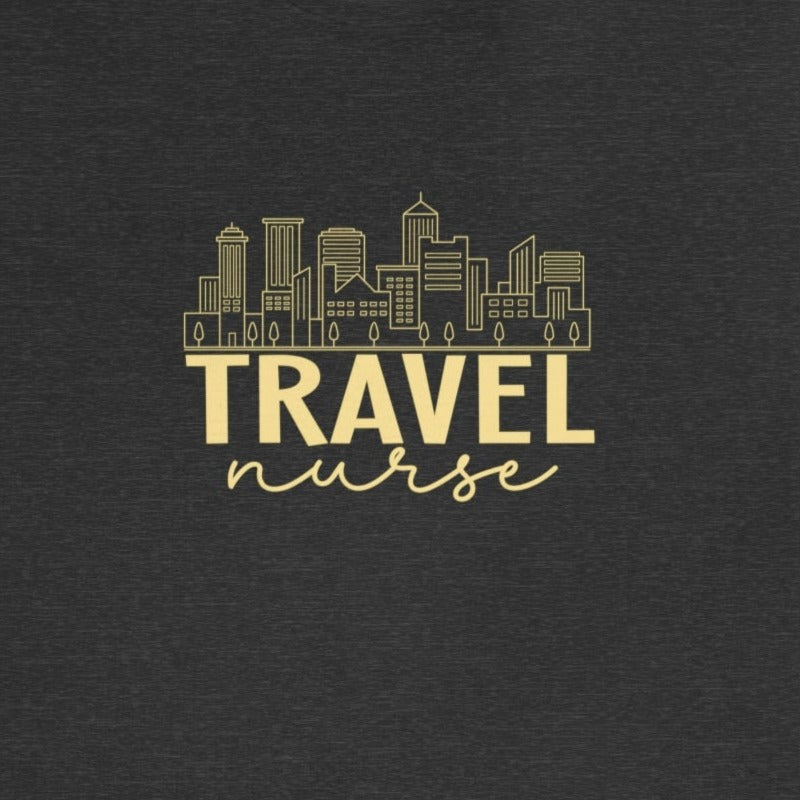 Travel Nurse Cityscape T-Shirt