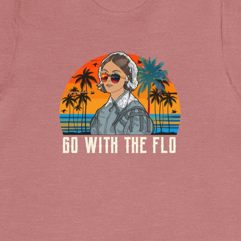 Go with the Flo Sunset T-Shirt