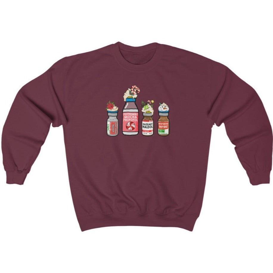 Peppermint Mocha Propofol Sweatshirt