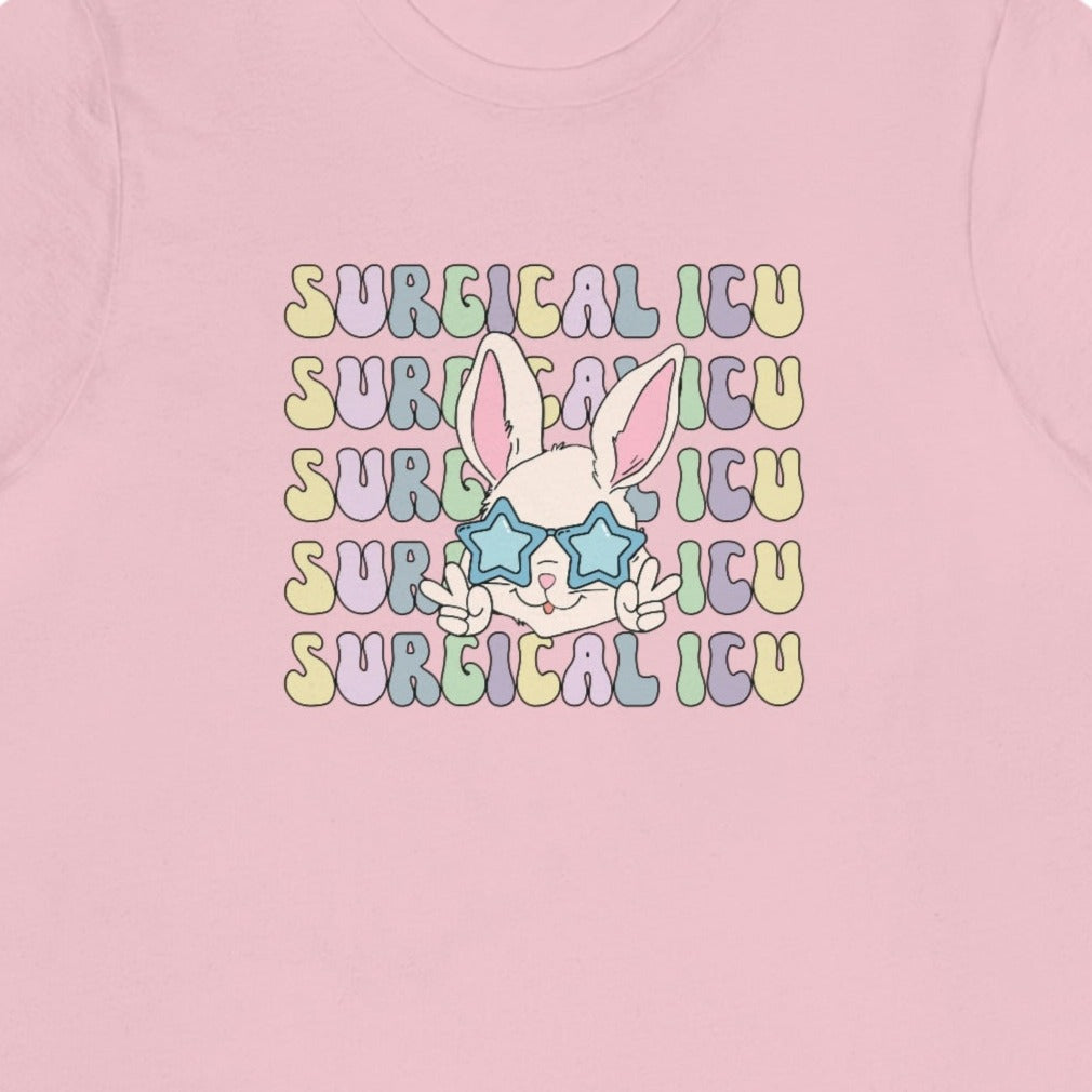 Retro Surgical ICU Easter Bunny T-Shirt