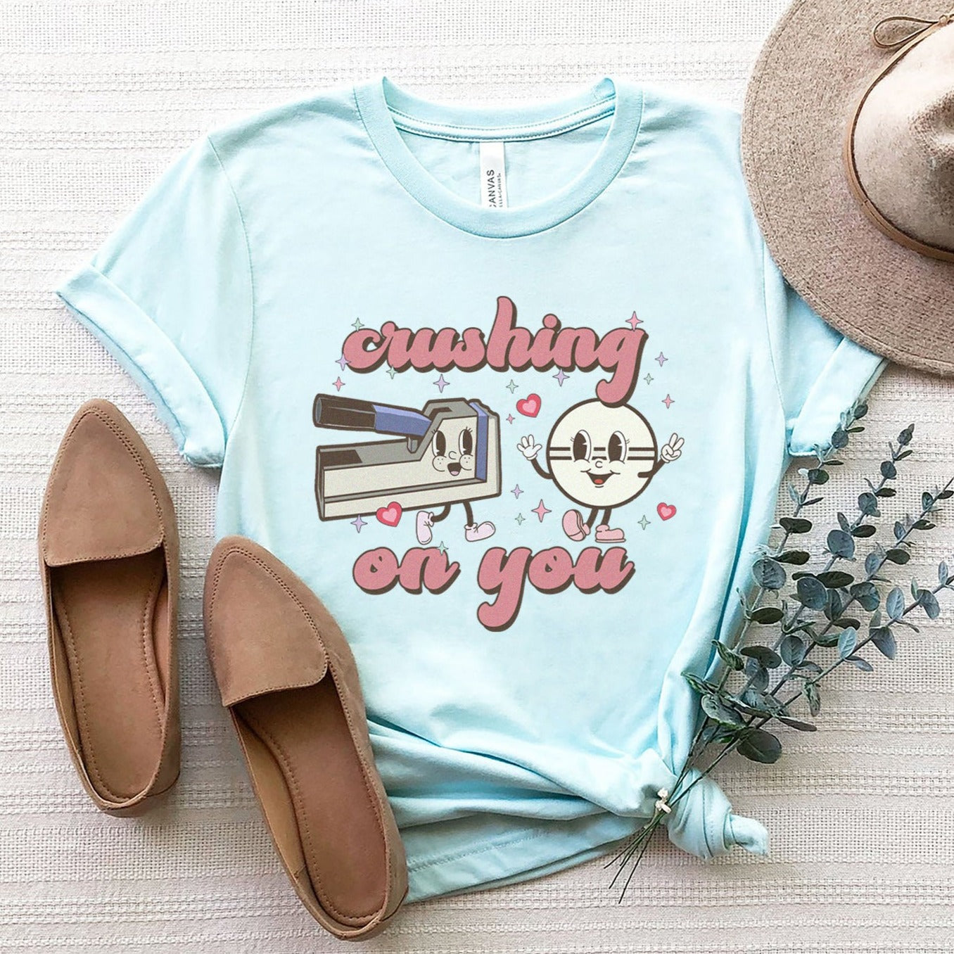 Retro Crushing On You T-Shirt