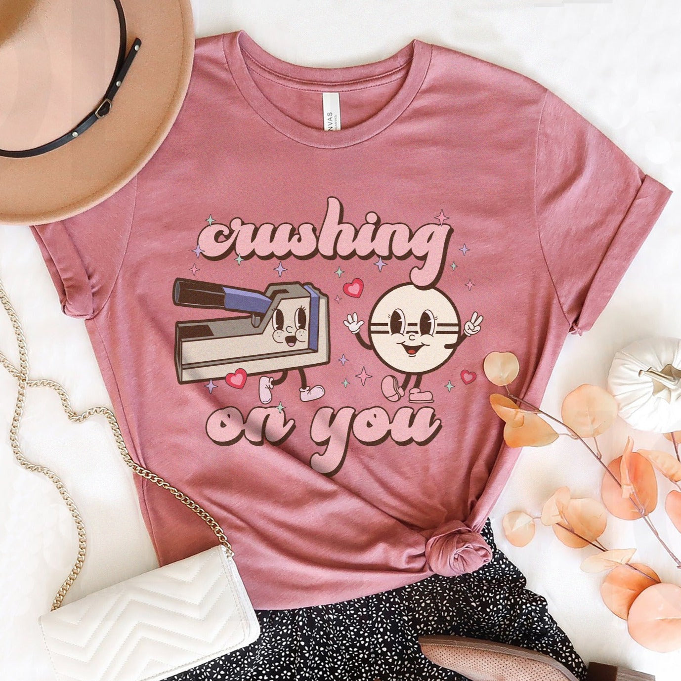 Retro Crushing On You T-Shirt