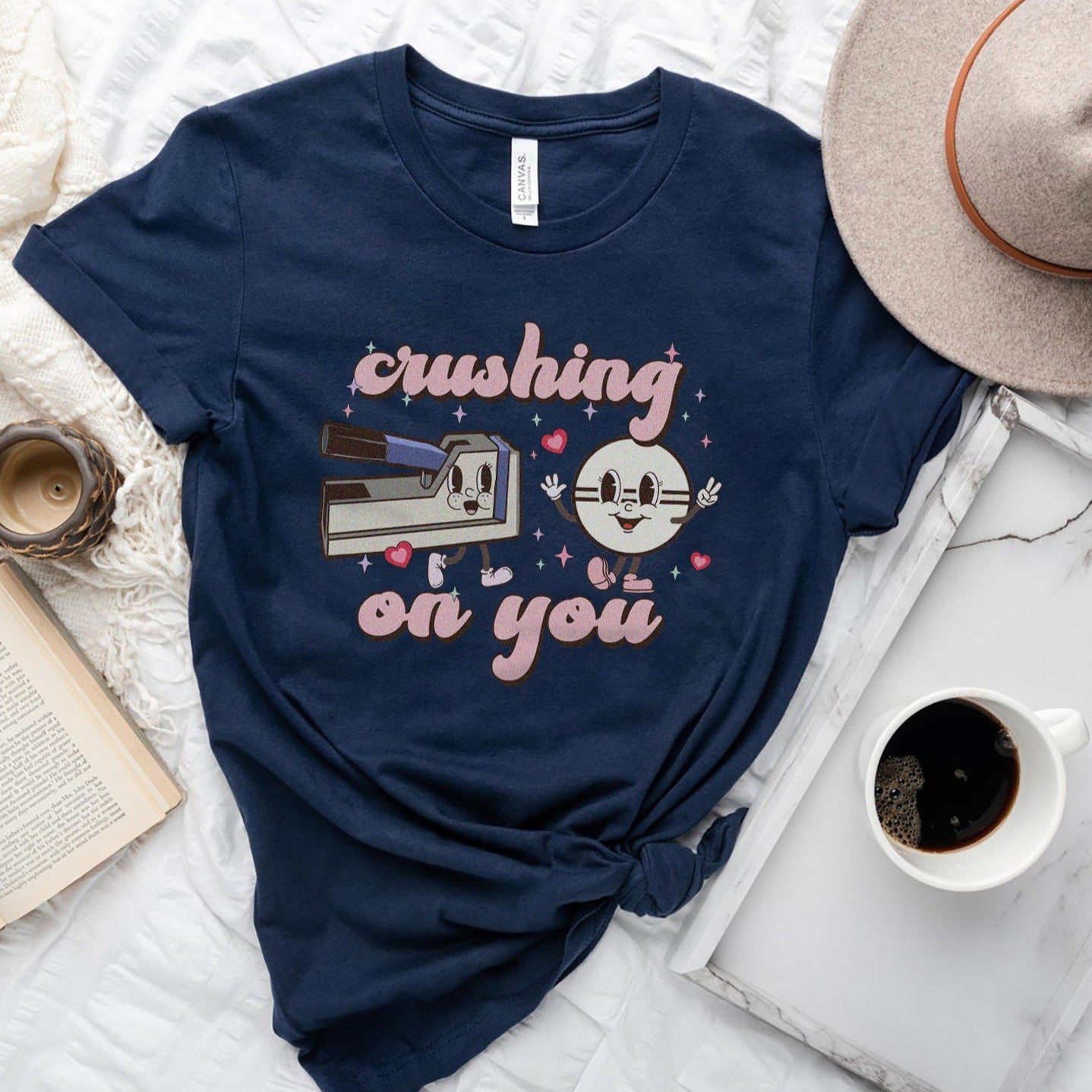 Retro Crushing On You T-Shirt