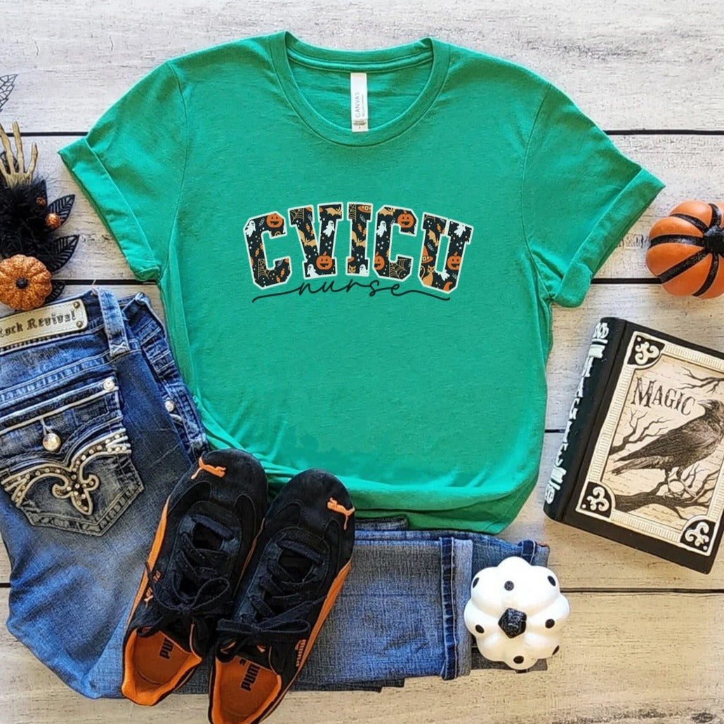 CVICU Nurse Halloween T-Shirt