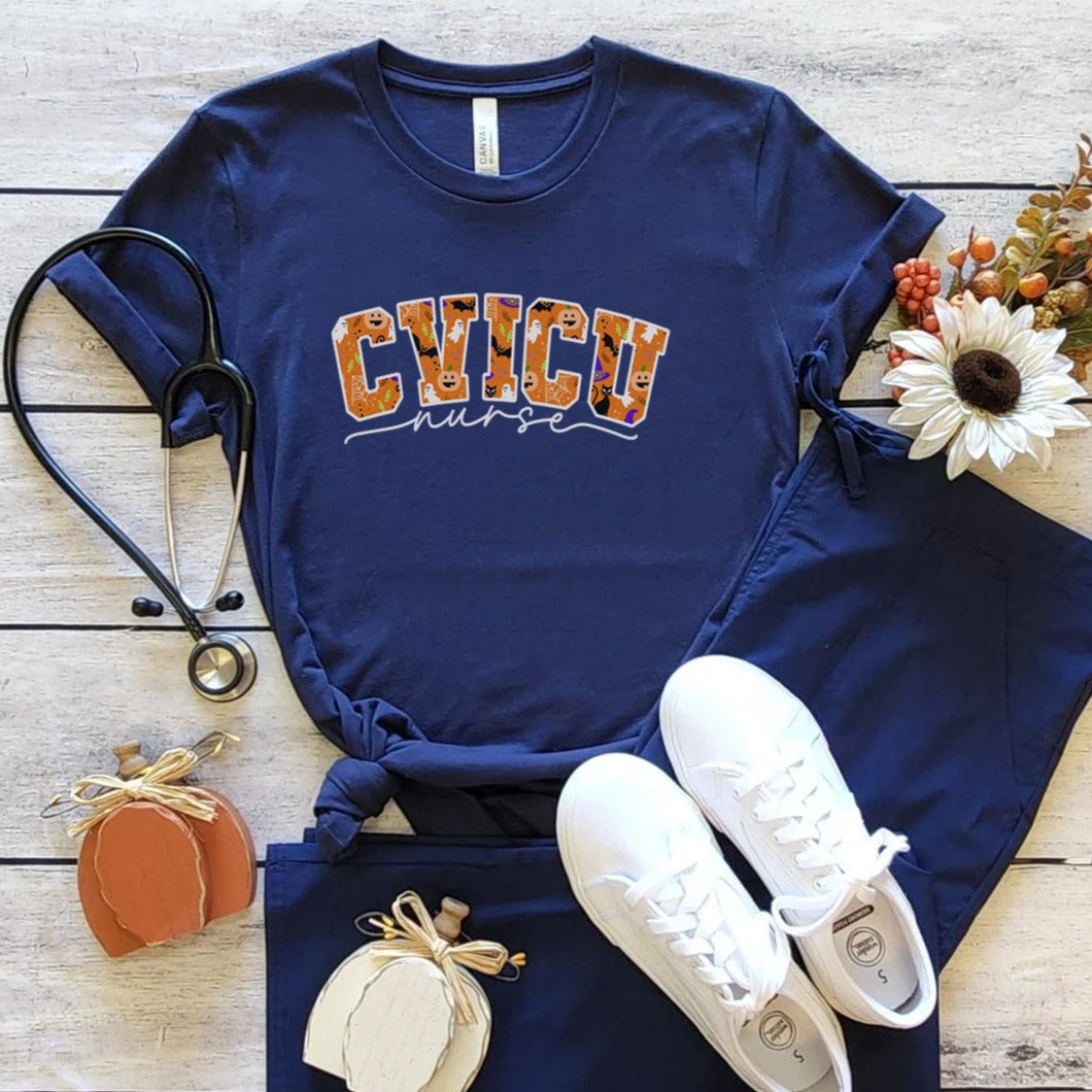 CVICU Nurse Halloween T-Shirt