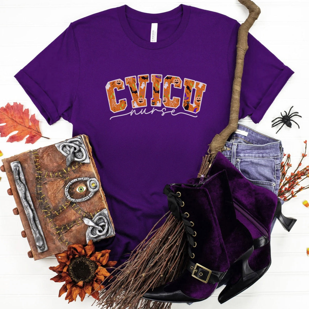 CVICU Nurse Halloween T-Shirt