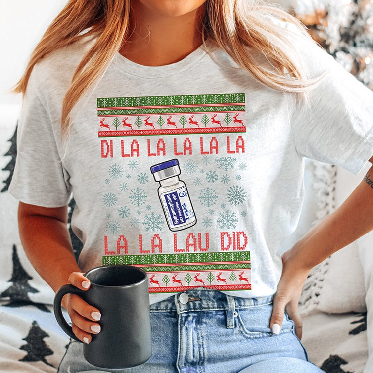 Dilaudid Ugly Christmas T-Shirt