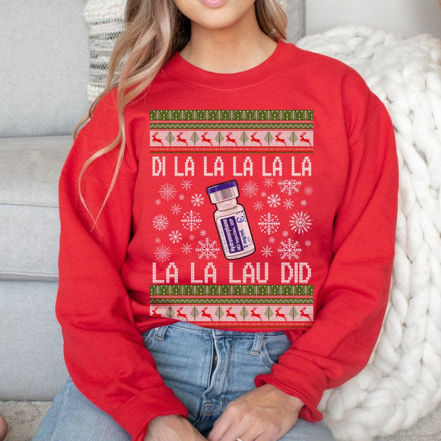 Dilaudid Ugly Christmas Sweater