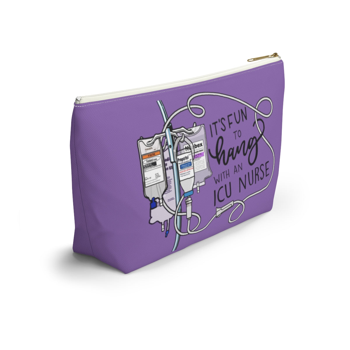 Hang with an ICU Nurse Accessory Pouch