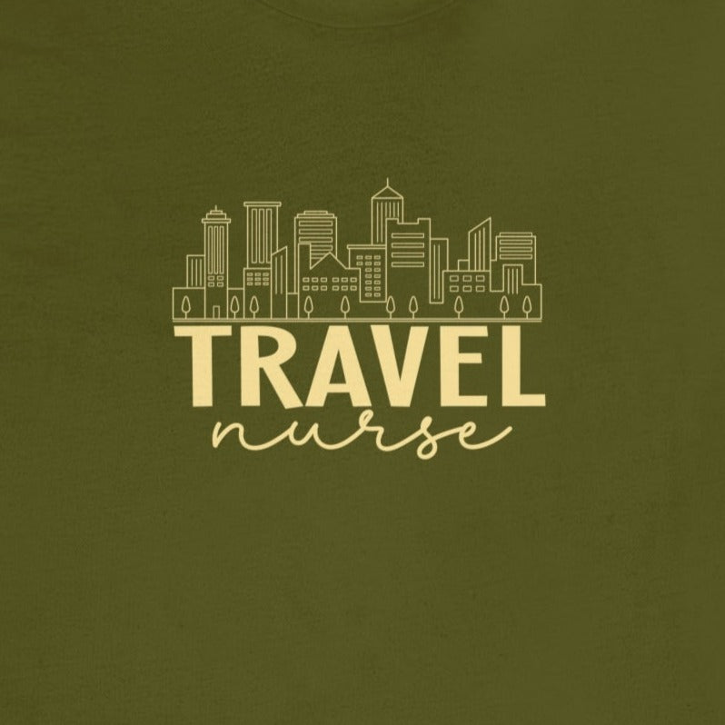 Travel Nurse Cityscape T-Shirt