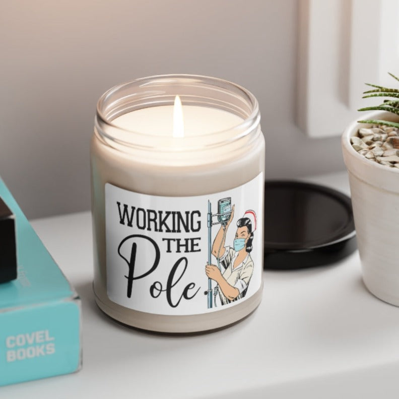 Working the (IV) Pole 9 oz. Scented Candle