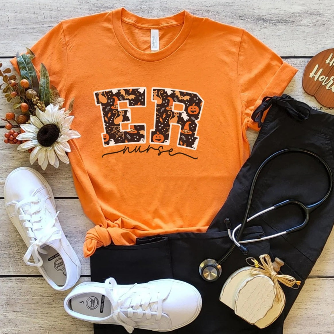 ER Nurse Halloween T-Shirt