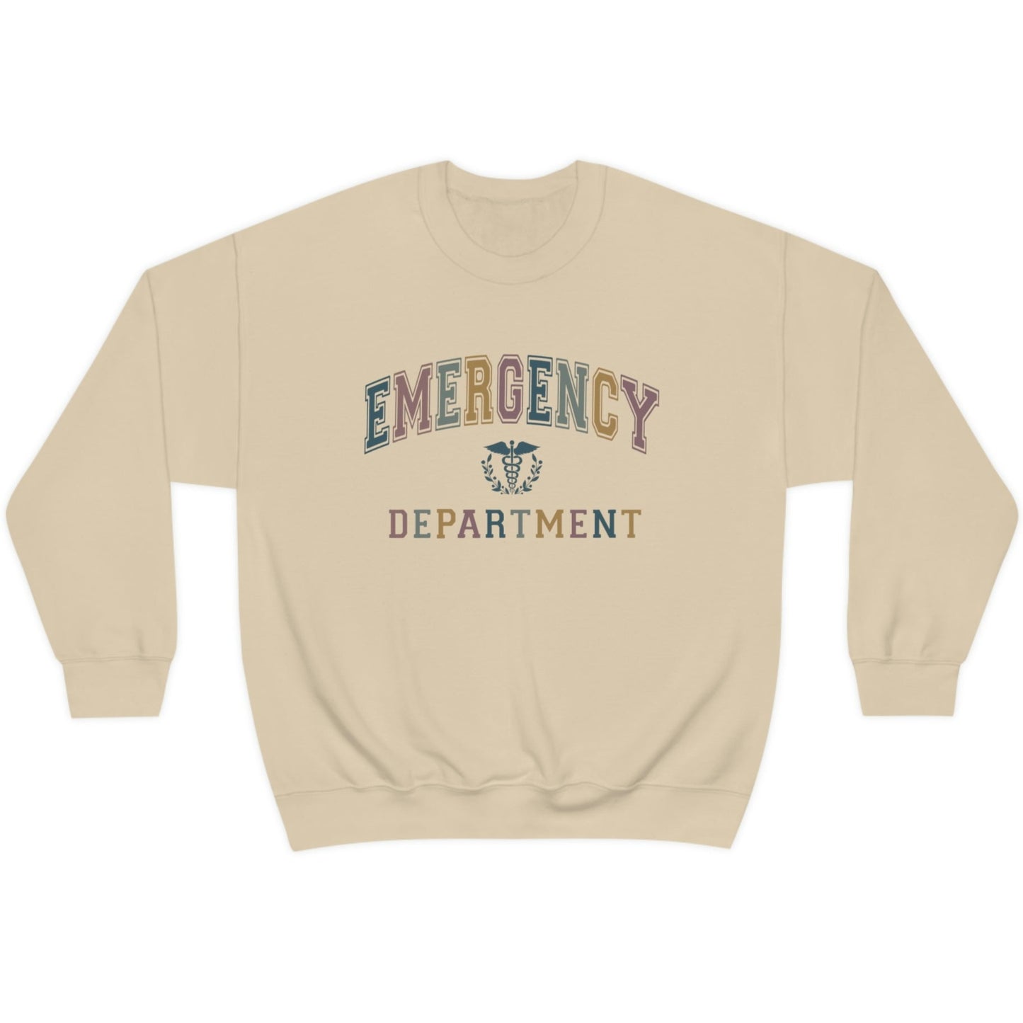 Colorful Varsity Emergency Department Sweatshirt