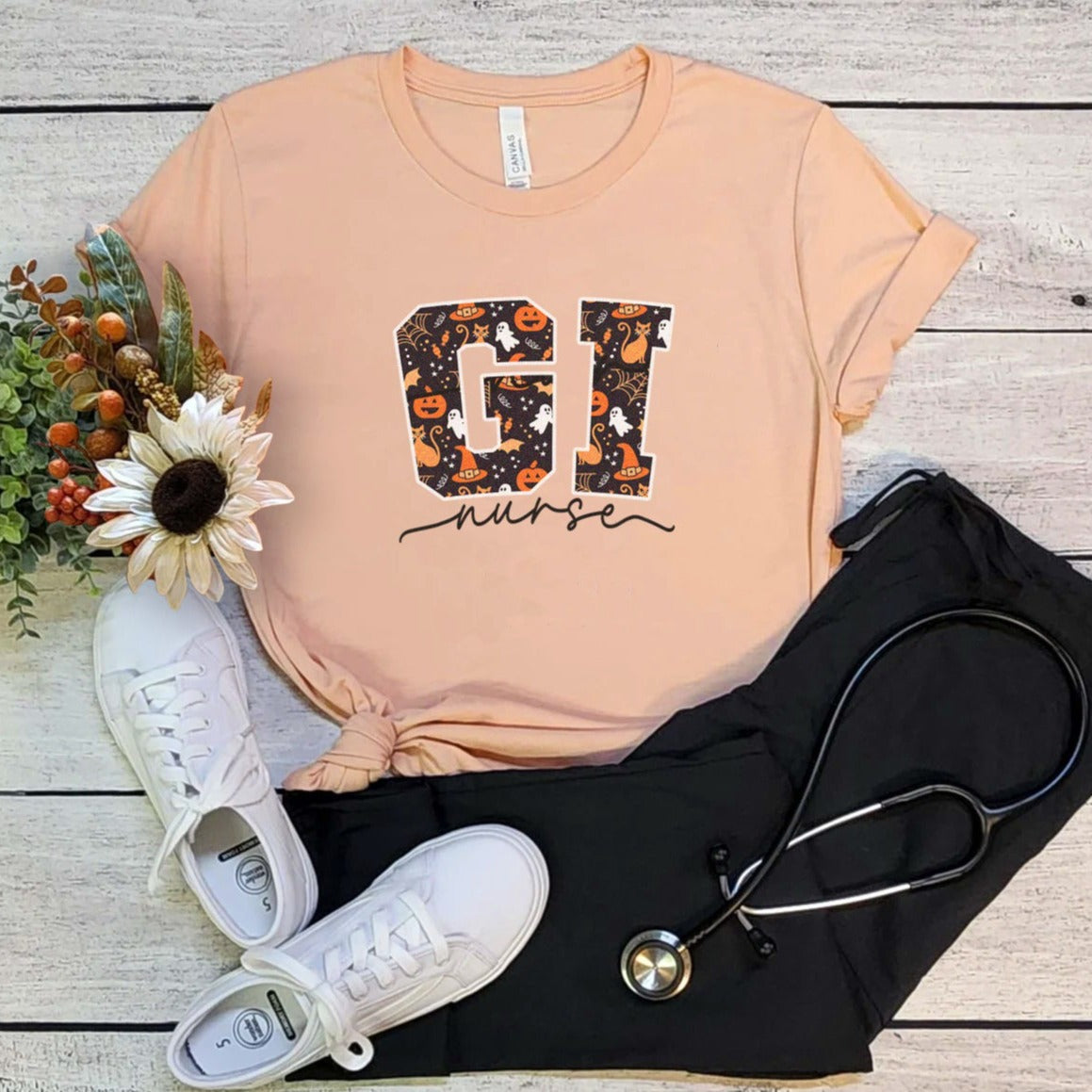 GI Nurse Halloween T-Shirt