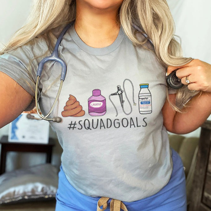 Colonoscopy Squad Goals T-Shirt