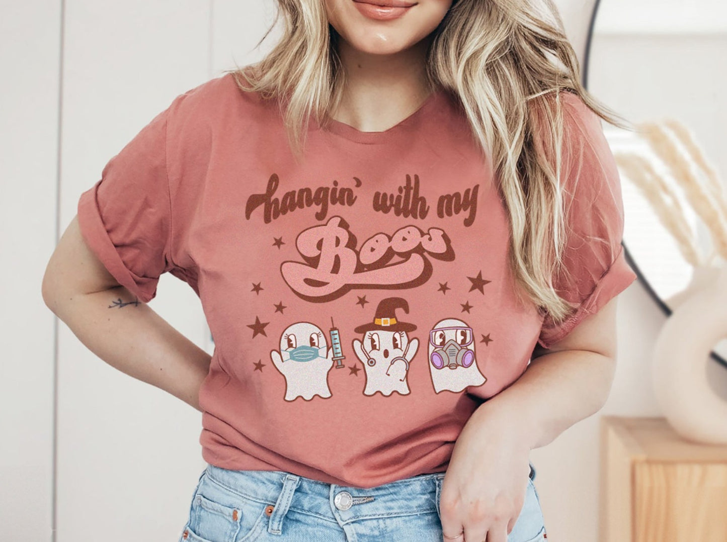 Hangin' with my Boos Healthcare Worker Shirt