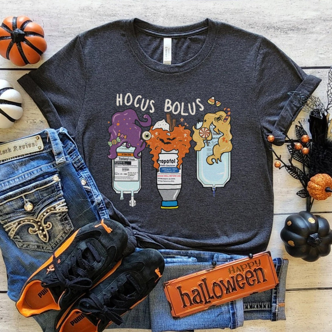 Hocus Bolus Trio - Critical Care Edition T-Shirt