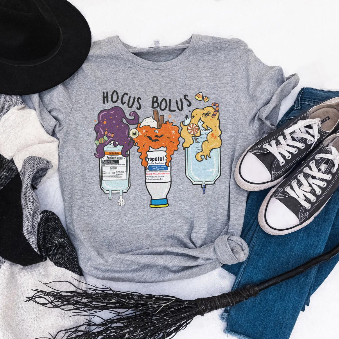 Hocus Bolus Trio - Critical Care Edition T-Shirt