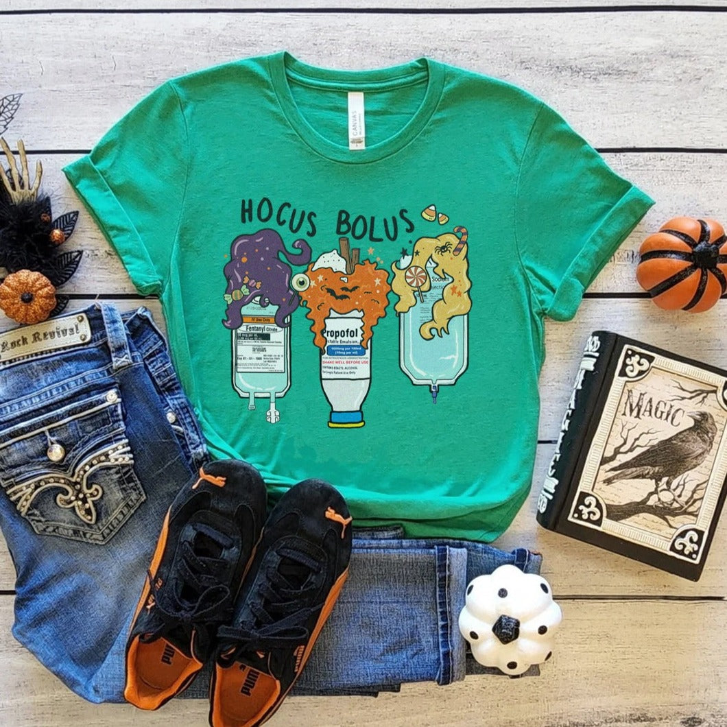 Hocus Bolus Trio - Critical Care Edition T-Shirt