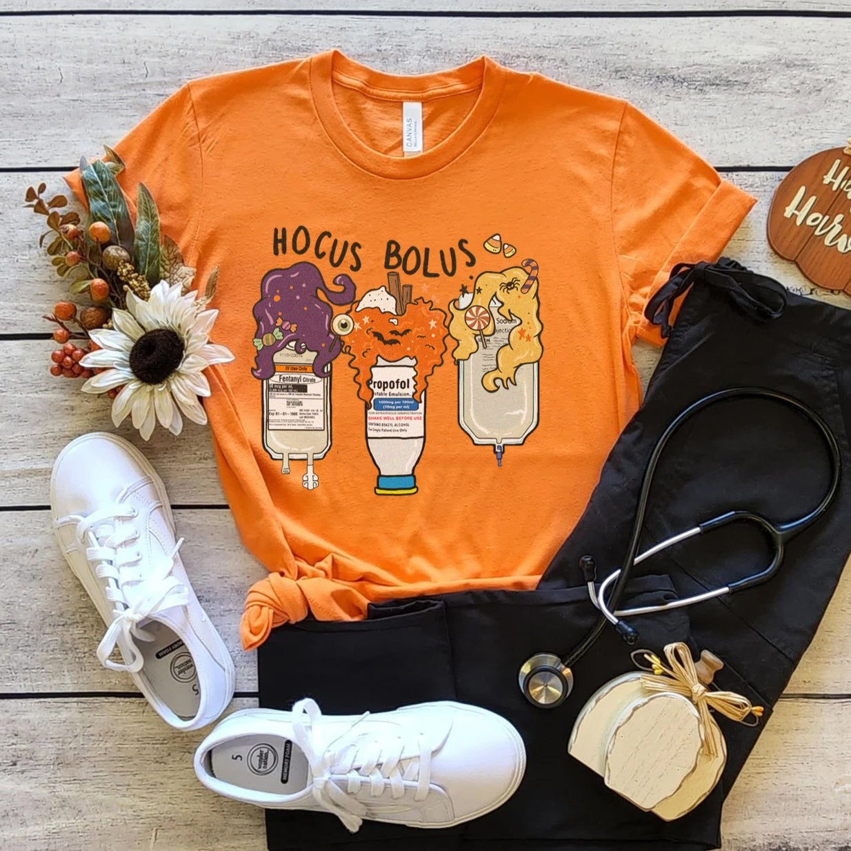 Hocus Bolus Trio - Critical Care Edition T-Shirt