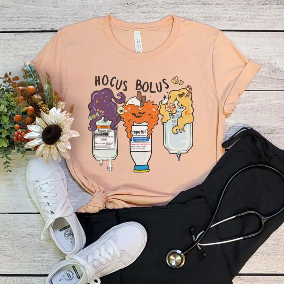 Hocus Bolus Trio - Critical Care Edition T-Shirt