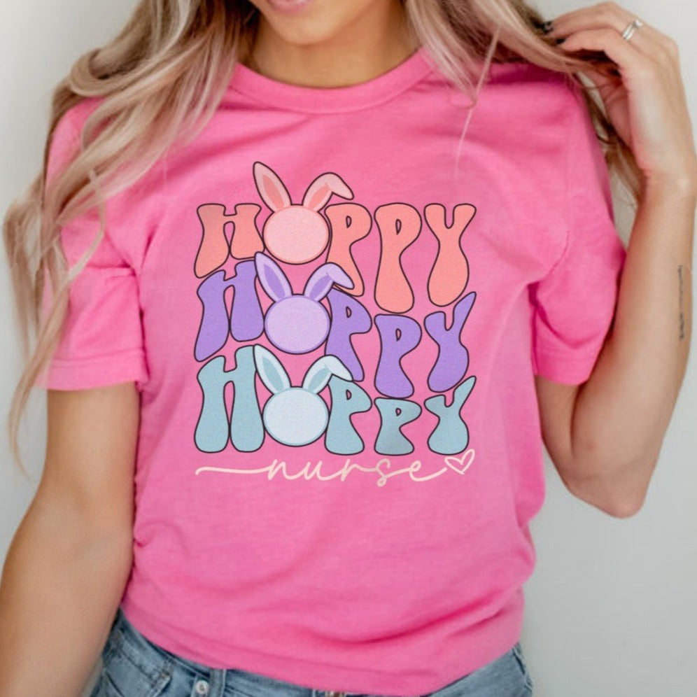 Retro Hoppy Nurse T-Shirt