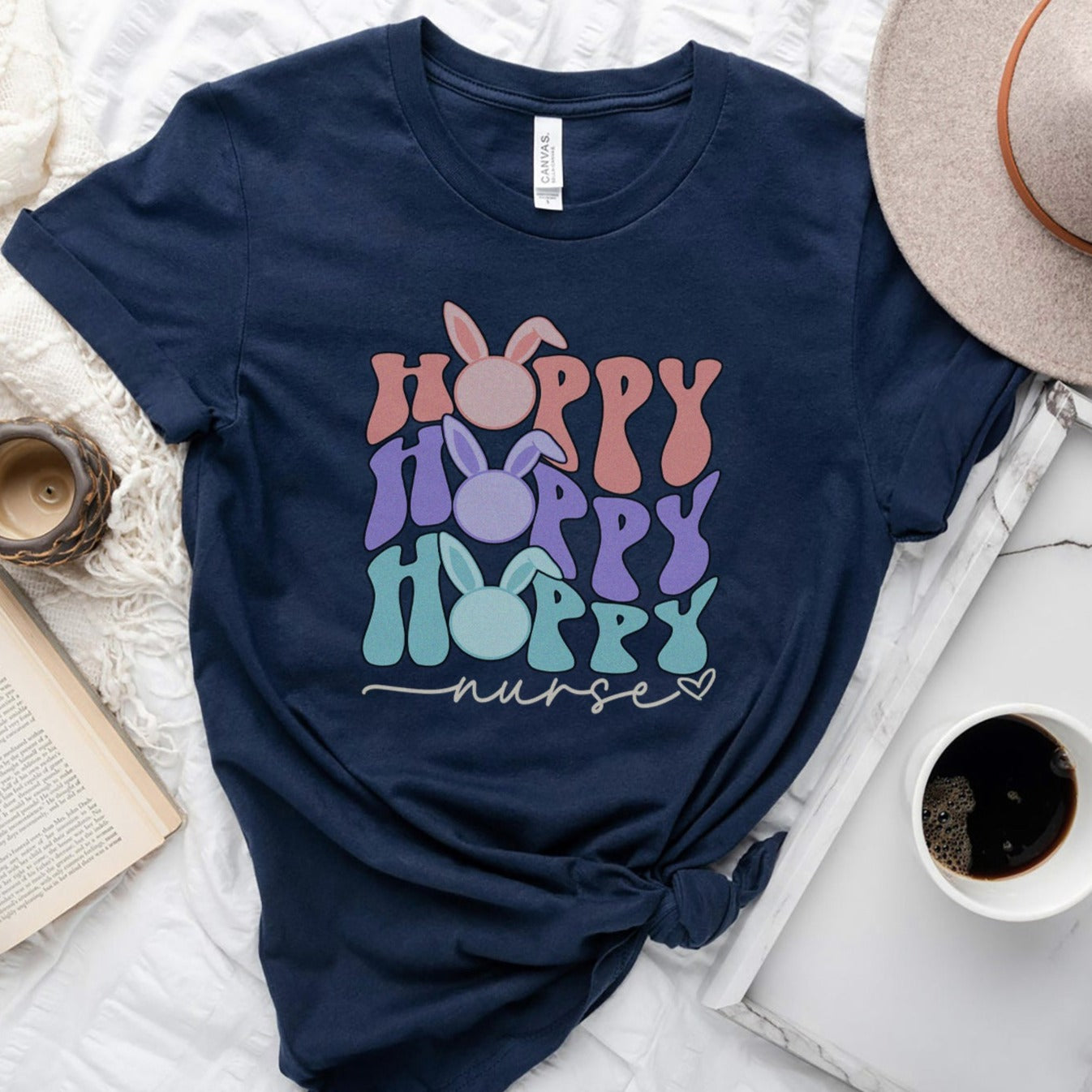 Retro Hoppy Nurse T-Shirt