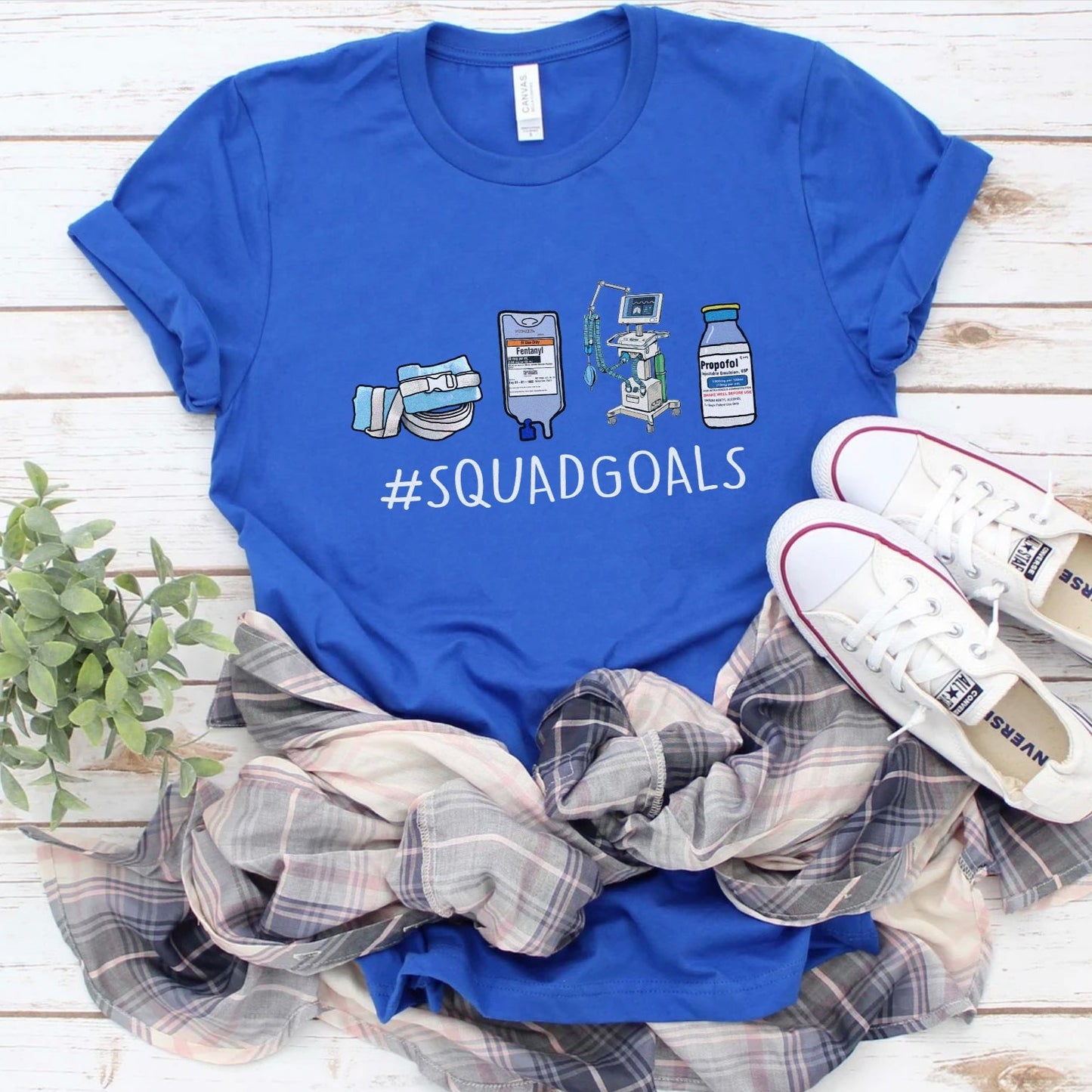 ICU Squad Goals T-Shirt