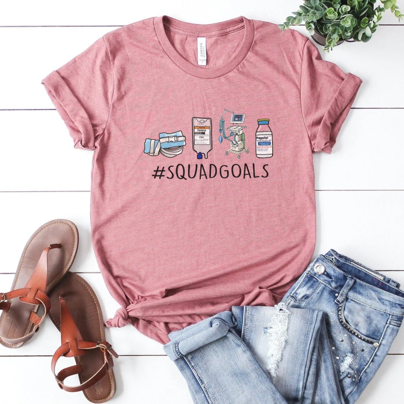 ICU Squad Goals T-Shirt