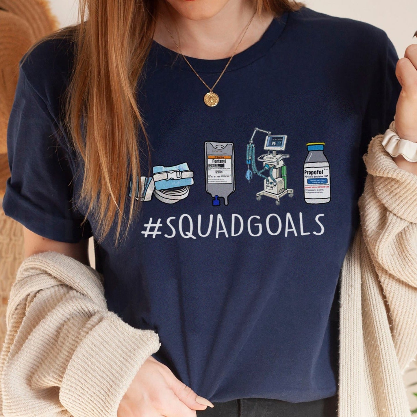 ICU Squad Goals T-Shirt