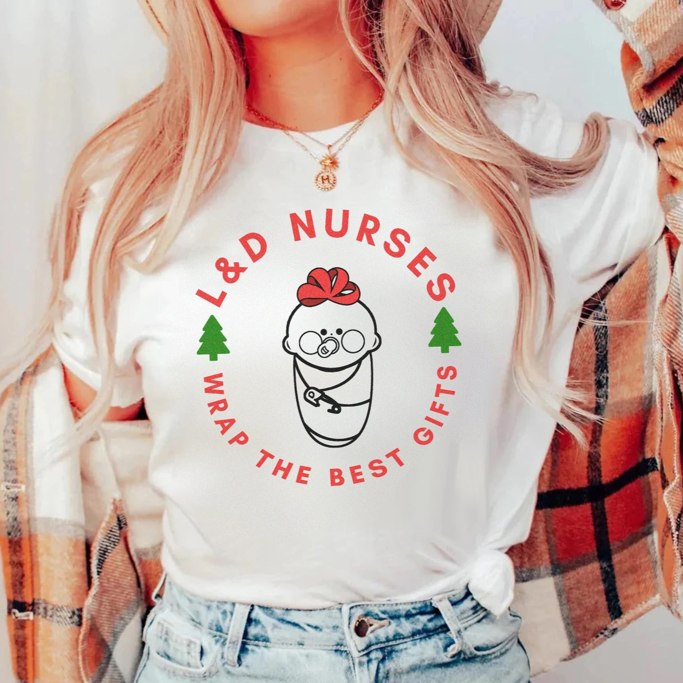 L&D Nurses Wrap the Best Gifts T-Shirt