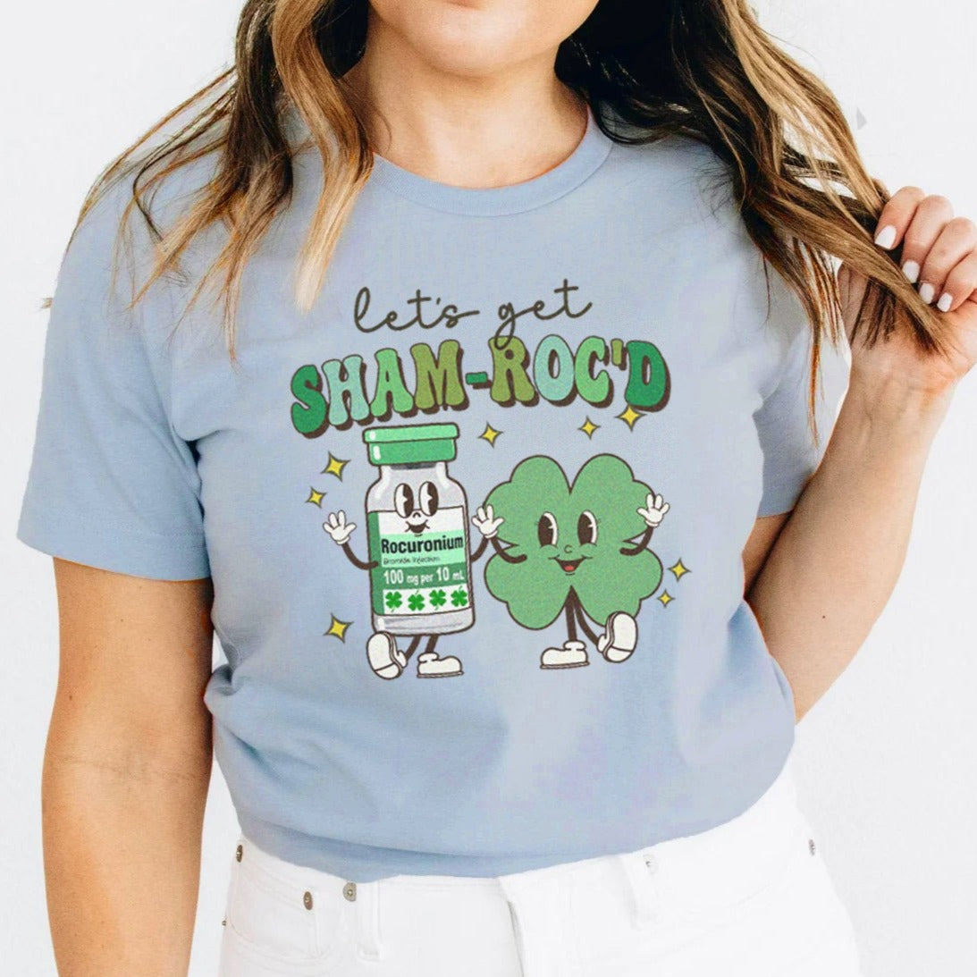 Retro Let's Get ShamROC'd T-Shirt