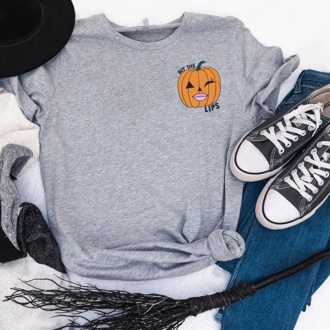 Buy the Lips Pumpkin T-Shirt